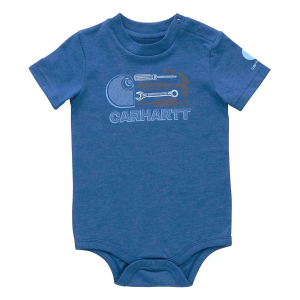 Boys' Carhartt Tools Onesie 9 mo. Limoges Heather