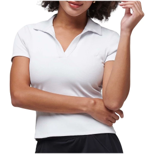 Women's TravisMathew Moveknit Polo XSmall White