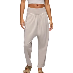 Women's prAna Mindful Movement Harem Pants Medium Almond Regular