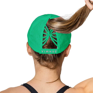 Women's Vimhue Sun Goddess UPF 50+ Golf Adjustable Hat One Size Evergreen