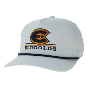 UW-Eau Claire Blugolds Legacy Cut Above Adjustable Hat One Size White