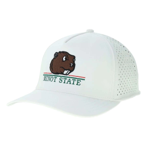 Minot State Beavers Legacy Cut Above Adjustable Hat One Size White