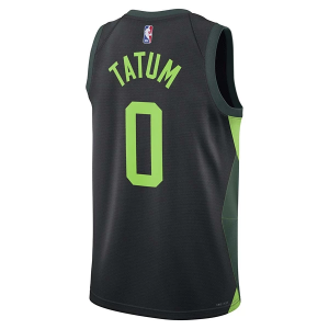 Boston Celtics Jayson Tatum #0 Nike 2024 City Edition Jersey XLarge Black