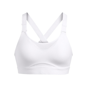 Women's Under Armour Infinity 2.0 High Sports Bra XSmall D/DD White