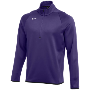 Men's Nike Therma Training Golf 1/4 Zip Pullover 2XLarge Tm Purple/White