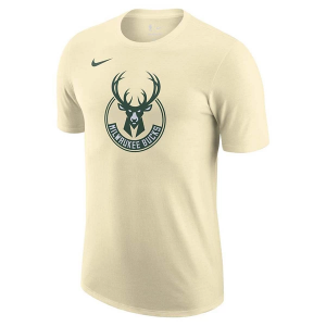 Milwaukee Bucks Essential Logo Nike T-Shirt Large Opal