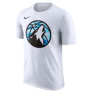 Minnesota Timberwolves 2024 City Edition Logo Nike T-Shirt Medium White