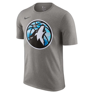 Minnesota Timberwolves 2024 City Edition Logo Nike T-Shirt Small Dark Grey Heather