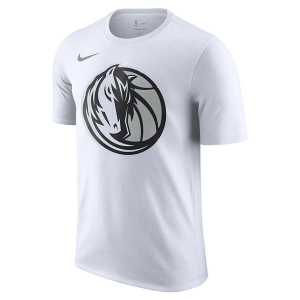 Dallas Mavericks 2024 City Edition Logo Nike T-Shirt 2XLarge White