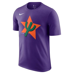 Phoenix Suns 2024 City Edition Logo Nike T-Shirt XLarge Purple