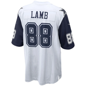 Dallas Cowboys CeeDee Lamb #88 Nike Color Rush Game Jersey 2XLarge White