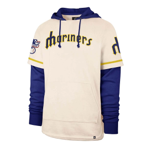 Seattle Mariners 47 Brand Shortstop Hoodie Large Cream