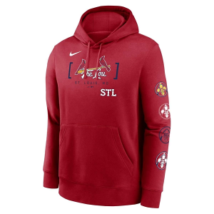 St. Louis Cardinals Nike City Connect Hoodie Small Red