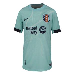 Nike Kids' Kansas City Current 2025 Stadium Teal Jersey