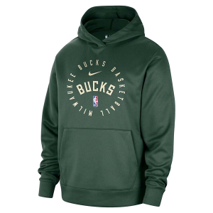 Milwaukee Bucks Nike Spotlight Hoodie Medium Fir