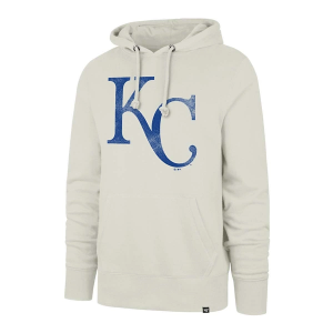Kansas City Royals 47 Brand Headline Hoodie Medium Dune