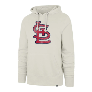 St. Louis Cardinals 47 Brand Headline Hoodie Small Dune