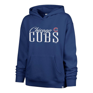 Women's Chicago Cubs 47 Brand Whim Hoodie Medium Royal