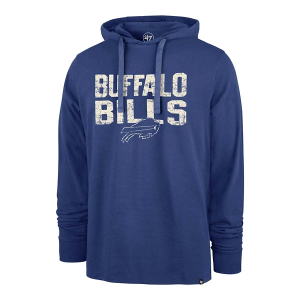 Buffalo Bills 47 Brand Erosion Hoodie Medium Blue