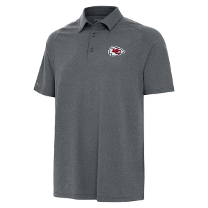 Kansas City Chiefs Antigua Sand Polo Small Cranberry