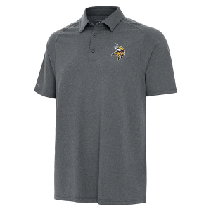 Minnesota Vikings Antigua Sand Polo Medium Cranberry