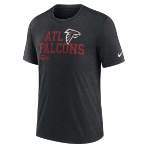 Atlanta Falcons Nike Lock Up Tri Blend T-Shirt Large Black
