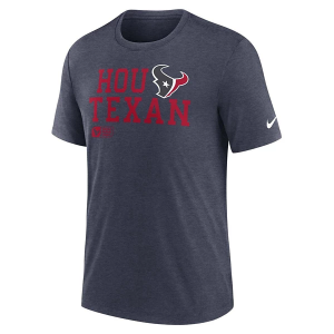Houston Texans Nike Lock Up Tri T-Shirt 2XLarge Navy