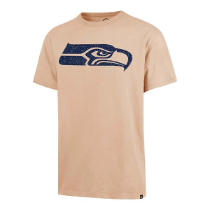 Seattle Seahawks 47 Brand River T-Shirt 2XLarge Tan