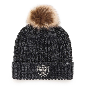 Women's Las Vegas Raiders 47 Brand Women's Meeko Beanie One Size Black