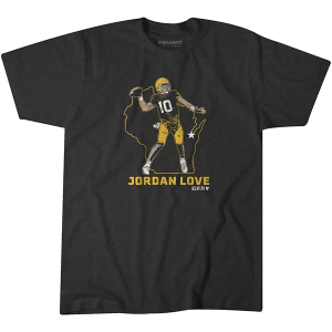 BreakingT Jordan Love State Star T-Shirt