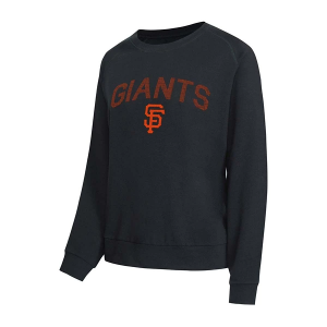 Women's San Francisco Giants Concepts Sport Elevation Crew Large Black