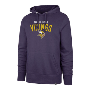 Minnesota Vikings 47 Brand Outrush Hoodie Medium Purple
