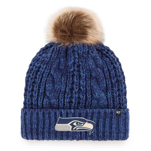 Women's Seattle Seahawks 47 Brand Meeko Beanie One Size Navy