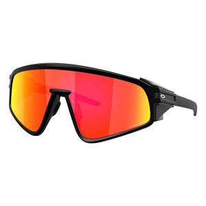 Men's Oakley Latch Panel Prizm Sunglasses Matte Black/Prizm Ruby