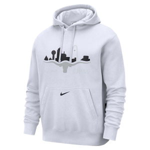Dallas Mavericks Nike 2024 City Edition Club Hoodie Small White