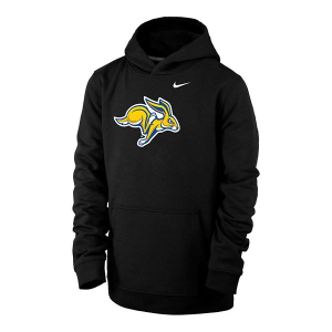 South Dakota State Jackrabbits Nike Kids Hoodie Small Black