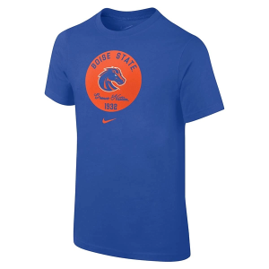 Boise State Broncos Nike Circle Kids' T-Shirt Large Royal