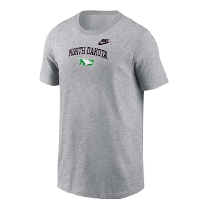 North Dakota Fighting Hawks Nike Vintage Name Toddler T-Shirt 2T Grey
