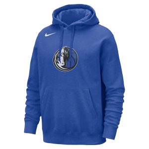Dallas Mavericks Nike Courtside Logo Hoodie 2XLarge Royal