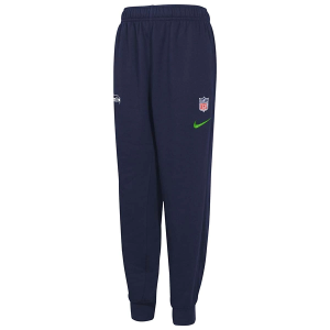Seattle Seahawks Nike Club Fleece Kids' Sweatpants Small Navy