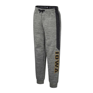 Iowa Hawkeyes Colosseum Iowa Rylos Sweatpants Kids' Sweatpants Medium Grey Heather