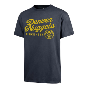 Denver Nuggets Dust Carrick 47 Brand T-Shirt XLarge Navy