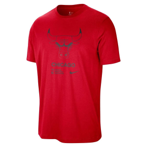 Chicago Bulls Courtside Movement Nike T-Shirt Small Red