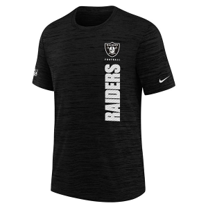 Kids' Las Vegas Raiders Nike 2024 Velocity Team T-Shirt Large Black