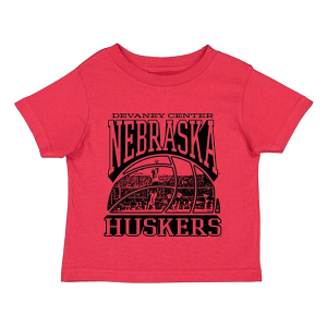 Nebraska Cornhuskers USCAPE Devaney Center Toddler T-Shirt 3T Red
