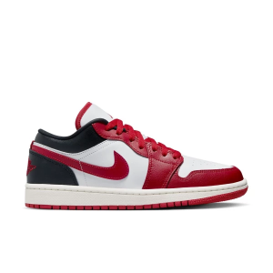 Women's Air Jordan 1 Low Sneakers 9 Regular White/Gym Red-Black-Sail