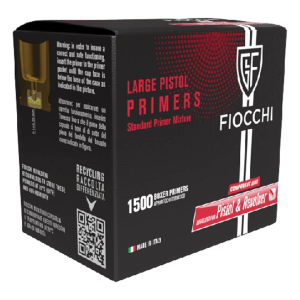 Fiocchi Fiocchi Standard Large Pistol Primer Brick 1500 ct. - $134.99 at SCHEELS