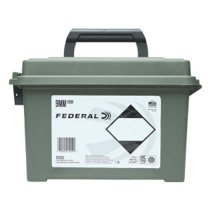Federal Federal Champion Training FMJ 9mm Handgun Ammunition 500 Round Can - $139.99 at SCHEELS