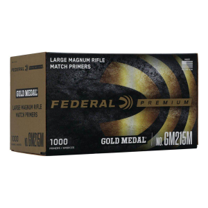 Federal Federal Premium Gold Medal Large Magnum Rifle Match .215 Primer Brick - $84.59 at SCHEELS