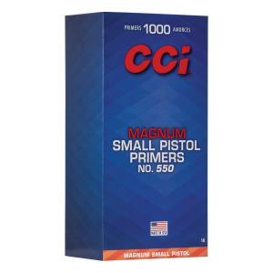 Cci CCI Magnum Small Pistol No. 550 Primer Brick - $53.99 at SCHEELS